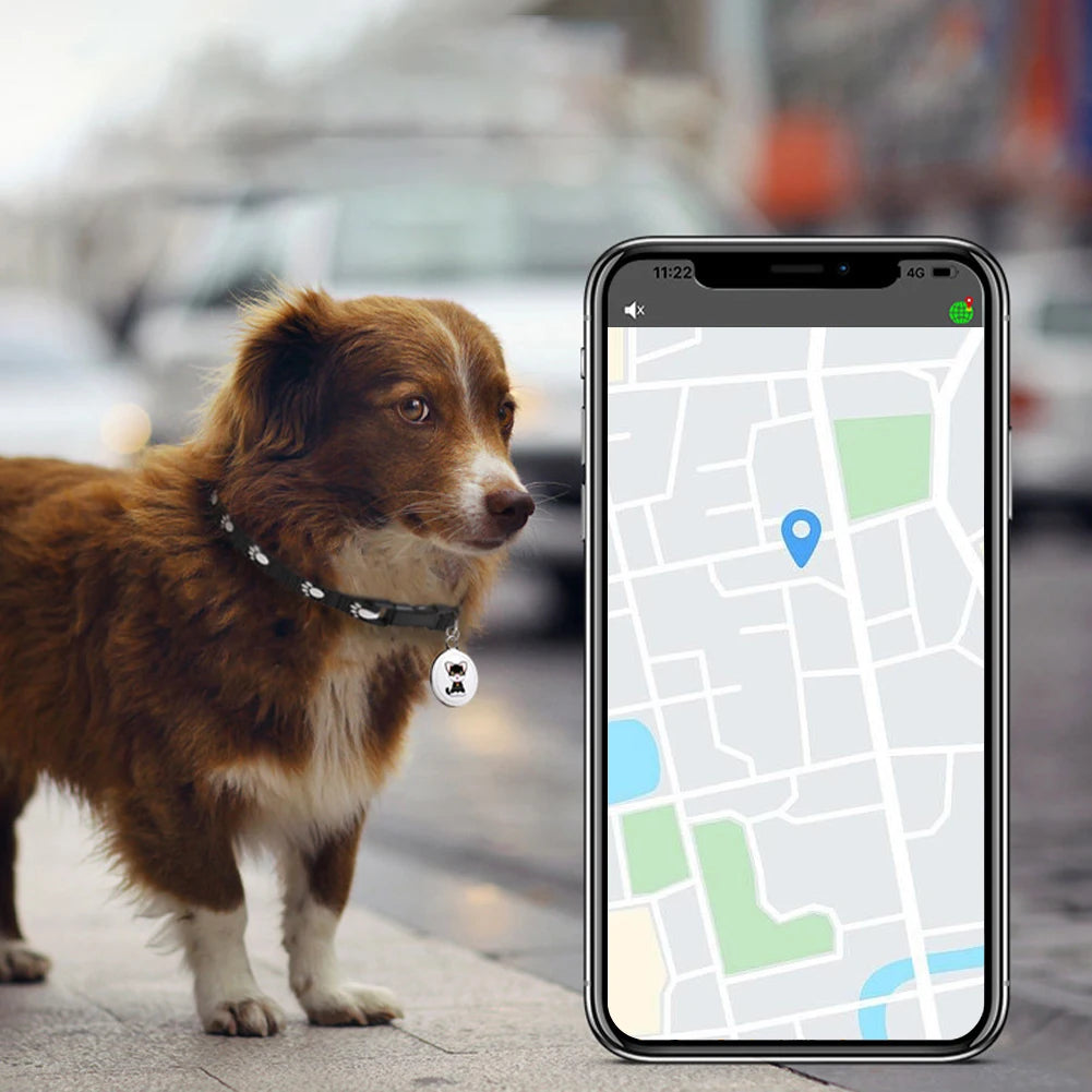 Smart GPS Pet Collar – Real-Time Tracker for Dogs & Cats